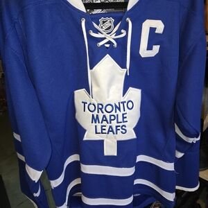 Phaneuf Captain Toronto Maple Leaf Hockey Sweater Size 48